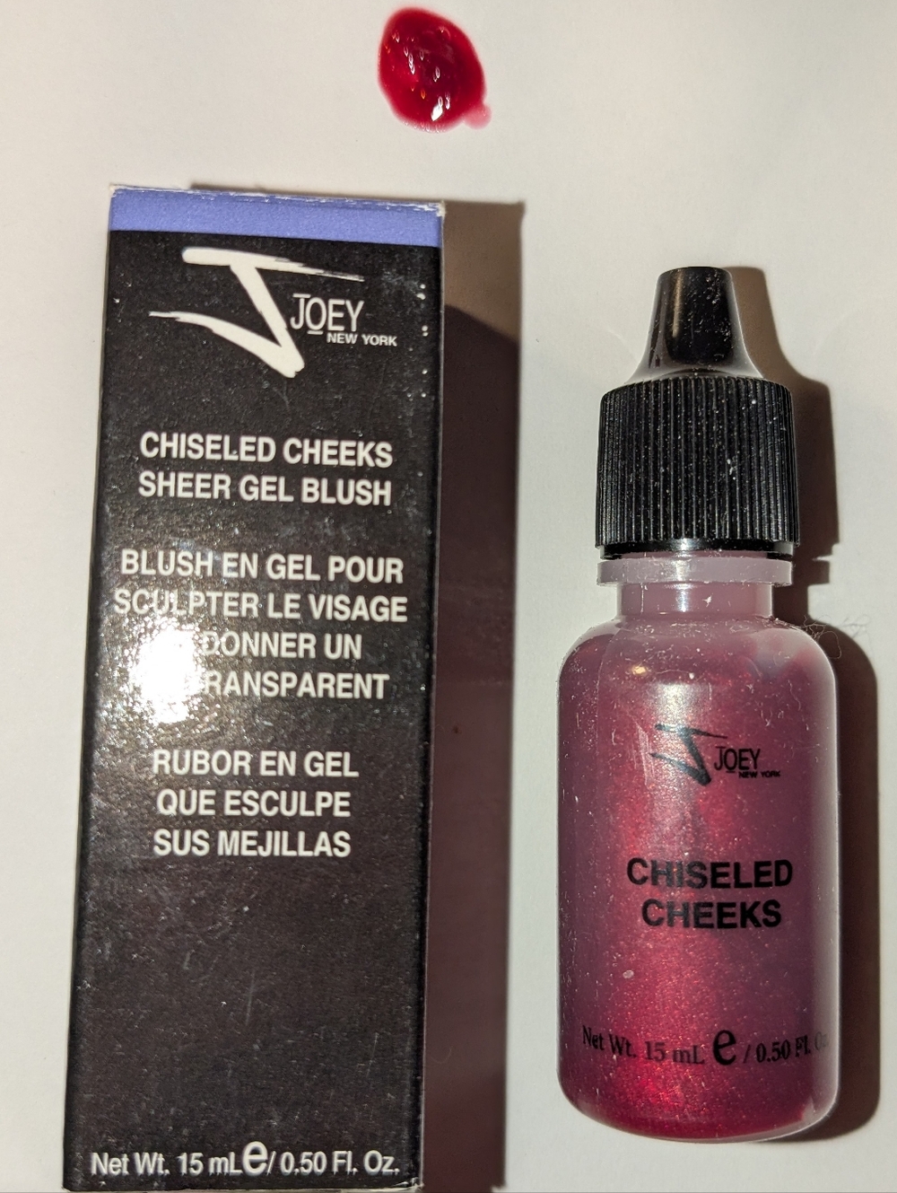 Joey New York Chiseled Cheeks  Blush Color Dare Devil.